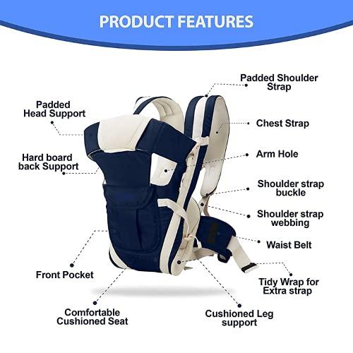 4-in-1 Adjustable Baby Carrier Bag