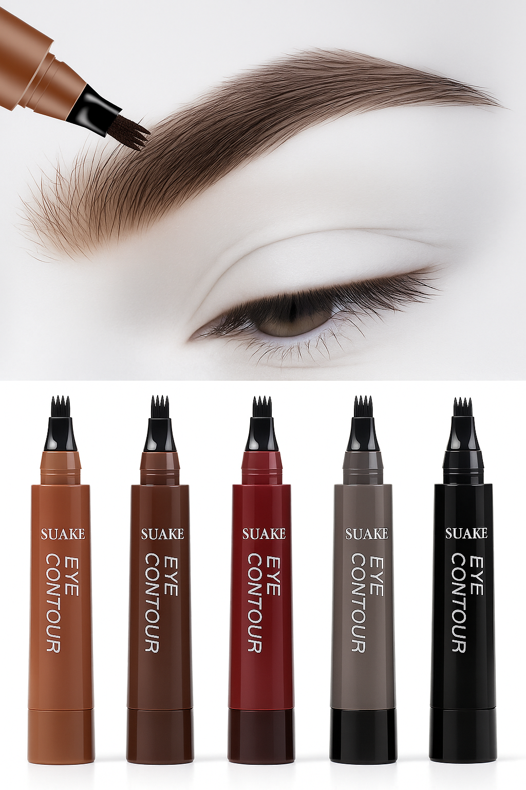 Waterproof 4 Points Long Lasting Eyebrow Pen - BUY 1 GET 1 FREE
