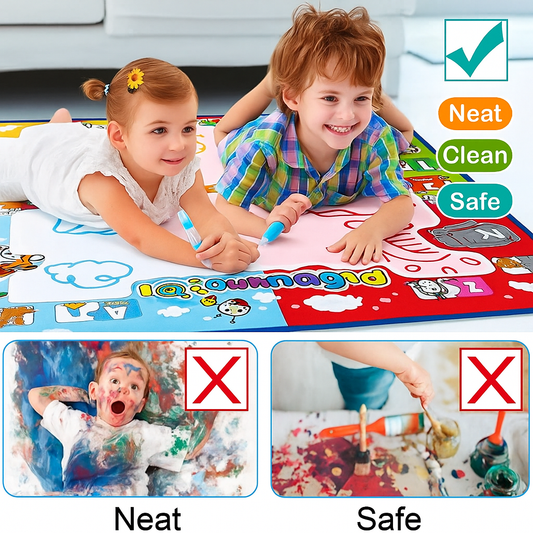 Magic water drawing mat