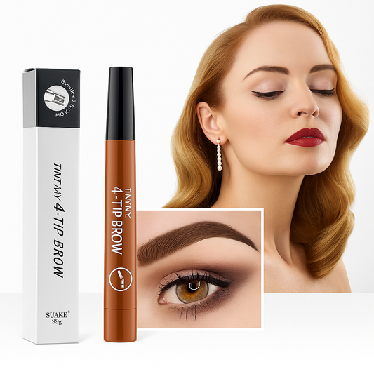 Waterproof 4 Points Long Lasting Eyebrow Pen - BUY 1 GET 1 FREE