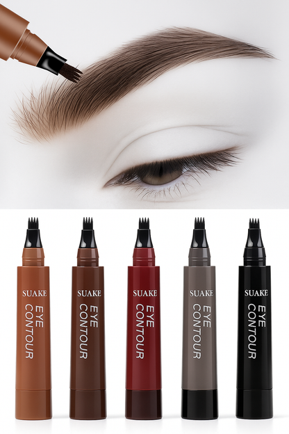 Waterproof 4 Points Long Lasting Eyebrow Pen - BUY 1 GET 1 FREE
